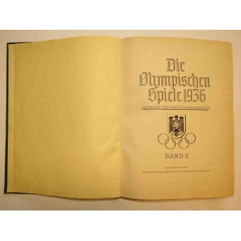 Olympia 1936 Band 2, Die giochi Olympiс. Espenlaub militaria